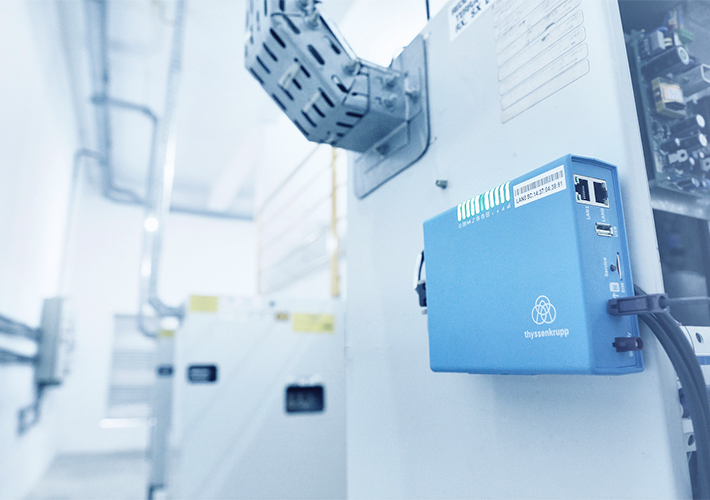 foto noticia thyssenkrupp Elevadores integrará su sistema de mantenimiento predictivo MAX en todos sus nuevos ascensores y escaleras mecánicas.